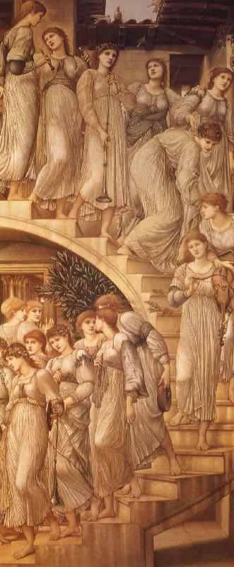 Sir Edward Coley Burne-Jones The Golden Stairs